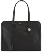 Alexander McQueen Padlock Ziparound Bag - Lyst