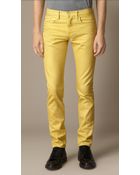 Burberry Shoreditch Sprayed Skinny Fit Jeans - Lyst