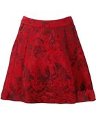 Alice + Olivia Vernon Center Pleat Mini Skirt - Lyst