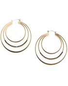Mango Rhinestone Multi Hoop Earrings - Lyst
