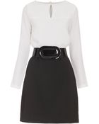 Raoul Alexia Monocrome Dress - Lyst