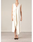 Maison Rabih Kayrouz Fringed Dress - Lyst