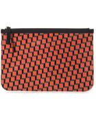 Pierre Hardy Cubeprint Leather Pouch - Lyst