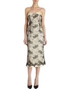 L'Wren Scott Lace Overlay Strapless Dress - Lyst