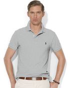 Polo Ralph Lauren Slim Fit Mesh Polo Shirt - Lyst