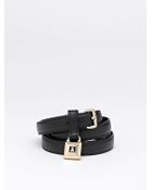 Patrizia Pepe Low Waist Belt In Leather - Lyst