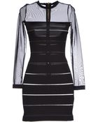 Balmain Short Dress - Lyst