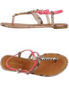 Juicy Couture Thong Sandal - Lyst