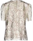 MSGM Blouse - Lyst