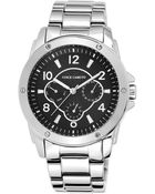 Vince Camuto Womens Silvertone Bracelet Watch 43mm Vc - Lyst