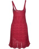 Liu Jo Short Dress - Lyst