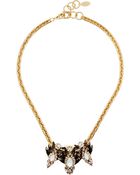 Elizabeth Cole Gold-Plated, Swarovski Crystal And Glass Pearl Necklace - Lyst