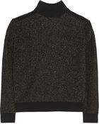 Theyskens' Theory Kaltos Metallic Knitted Turtleneck Sweater - Lyst