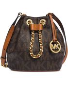 Michael Kors Michael Frankie Drawstring Crossbody - Lyst
