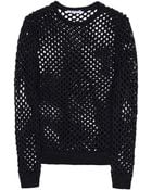 T By Alexander Wang Long Sleeve Sweater - Lyst
