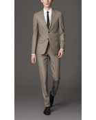 Burberry Slim Fit Wool Silk Suit - Lyst