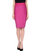 Rena Lange Knee Length Skirt - Lyst