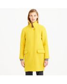 J.Crew Petite Stadium-Cloth Standing-Collar Coat - Lyst