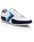 Boss Green Spacit Leather and Suede Sneakers - Lyst