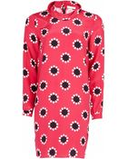 Matthew Williamson Polka Star Print Silk Roll Neck Dress - Lyst