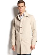 Tommy Hilfiger Single Breasted Raincoat - Lyst