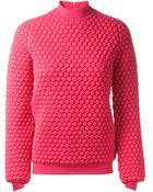Christopher Kane Fuchsia Cashmere Top - Lyst