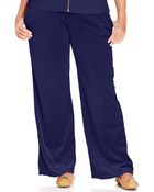 Michael Kors Michael Plus Size Pull-On Velour Pants - Lyst