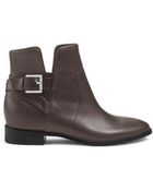 michael michael kors salem leather ankle boot