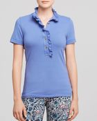Tory Burch Lidia Polo Shirt - Lyst