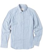 Rag & Bone Yokohama Shirt Blue - Lyst