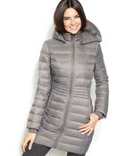 Inc International Concepts Hooded Quilted Packable Down Puffer Coat - Lyst