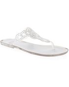 Stuart Weitzman Mermaid Jelly Sandal - Lyst