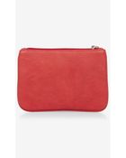 Express Pleated Mini Wristlet - Lyst