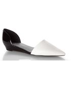 Charles By Charles David Black & White Bermuda Flats - Lyst