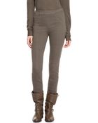 Donna Karan New York Stretch Denim Seamed Skinny Pant - Lyst