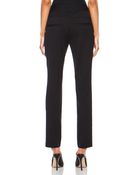 Helmut Lang Smoking Wool Split Waistband Pant - Lyst