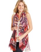 Echo Mosaic Animal Print Wrap - Lyst
