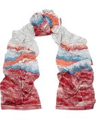 Missoni Crochet-Knit Scarf - Lyst