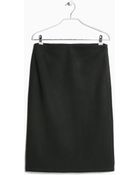 Mango Ponte Pencil Skirt - Lyst