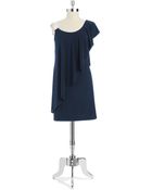 Betsy & Adam Embellished Cocktail Dress - Lyst