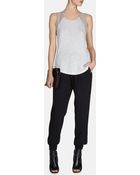 Karen Millen Grey Marl And Neutral Vest - Lyst