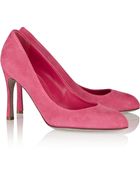 Sergio Rossi Mannequin Suede Pumps - Lyst