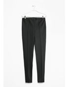 Violeta By Mango Neoprene-Effect Leggings - Lyst