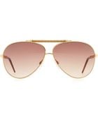 Roberto Cavalli Kaitos Metal Aviator Sunglasses - Lyst