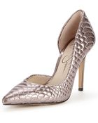 Jessica Simpson Caldas Leather Pointed Court Shoes - Lyst