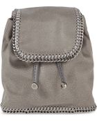 Stella McCartney Mini Falabella Backpack - Lyst