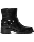 Michael Kors Macey Leather Ankle Boot - Lyst