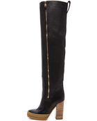 Chloé 40mm Over The Knee Boot - Lyst