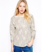 Oasis Lace Sweatshirt - Lyst