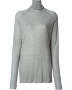 Haider Ackermann Sforza Turtle Neck Top - Lyst